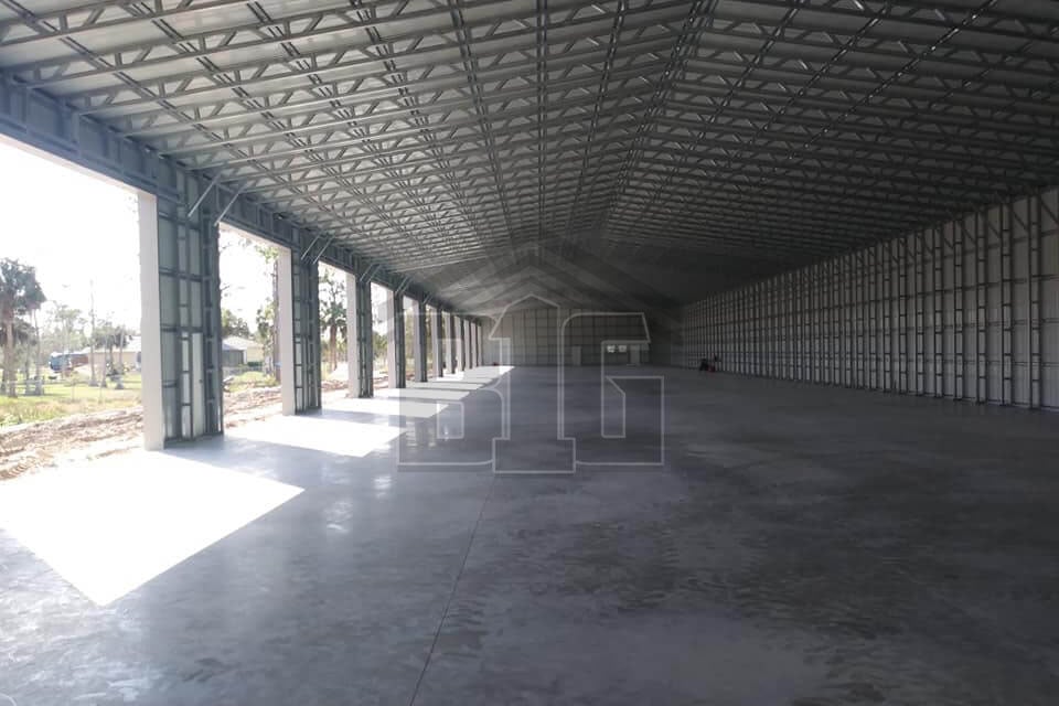 Mega Steel Commercial Metal Building 50x200 Big Buildings Direct