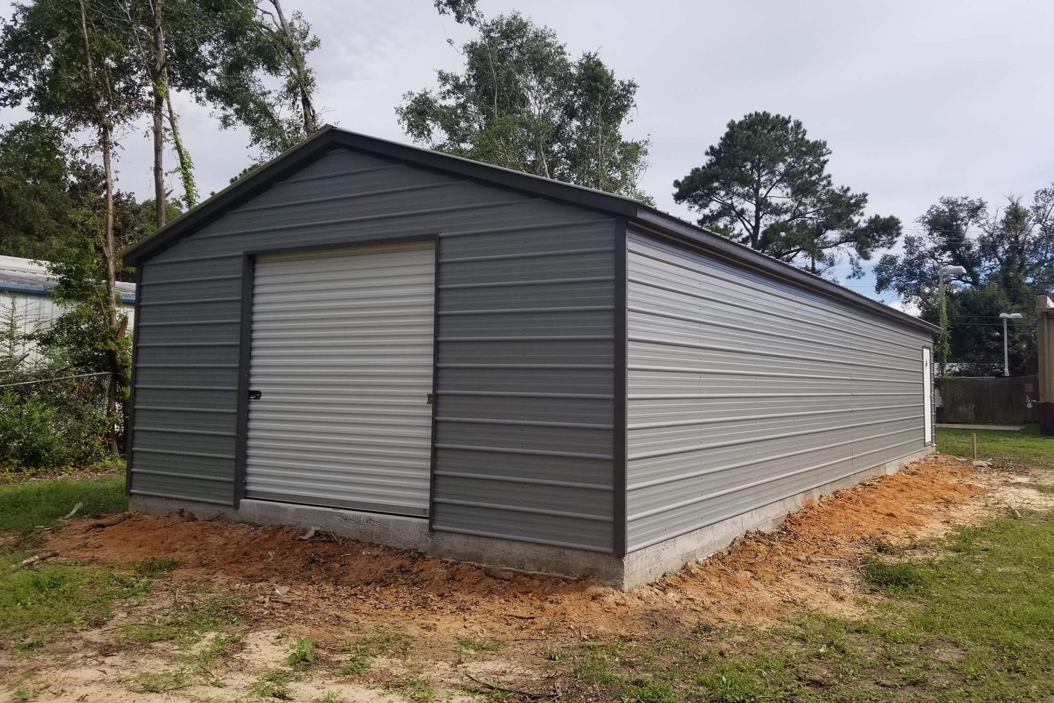 Metal Garages and Prefab buildings Delivered and Installed