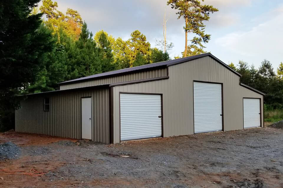 The Kovalt Steel Barn 48x40 - Big Buildings Direct