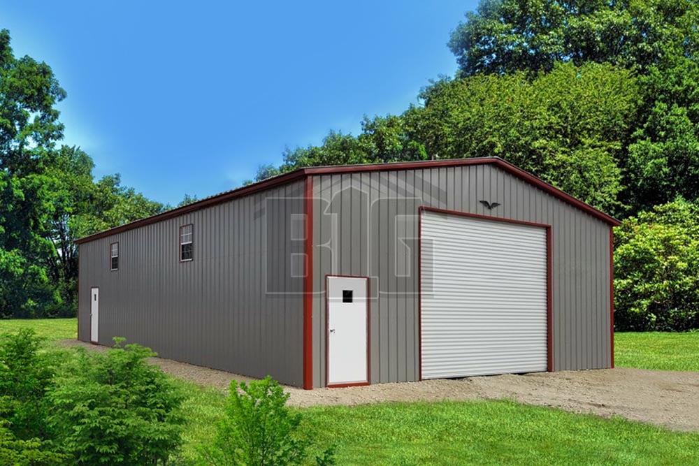 High-Tech Fully Insulated 30x50 Metal Building