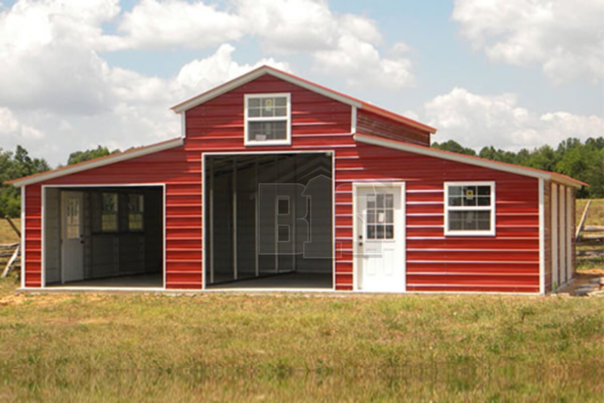 The Amelia Metal Barn Building 36x25x11 7 Big Buildings Direct